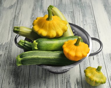 Taze squashes ve kabak 