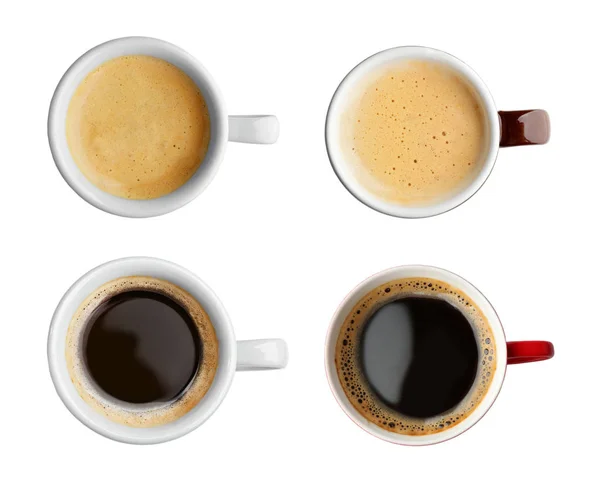 Tazze con caffè saporito — Foto Stock