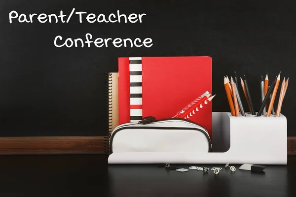 Текст PARENT / TEACHER CONFERENCE — стоковое фото