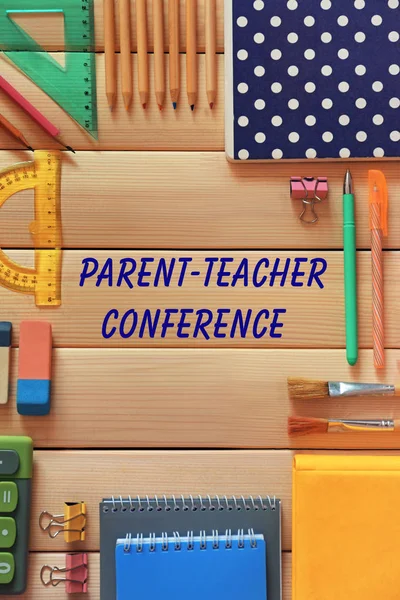 PARENT-TEACHER CONFERENCE — Stock Photo, Image