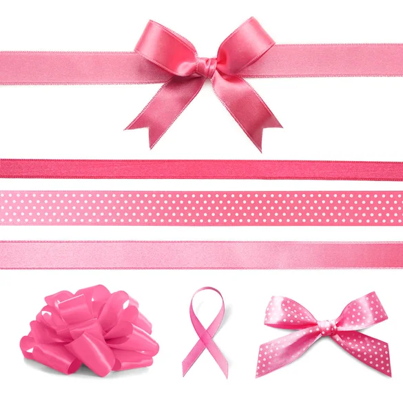 Set of festive ribbons — Stock Photo, Image