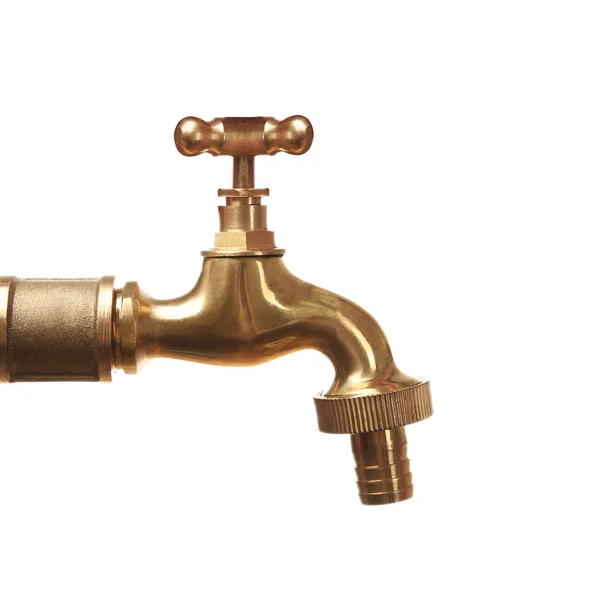 Golden new tap — Stock Photo, Image