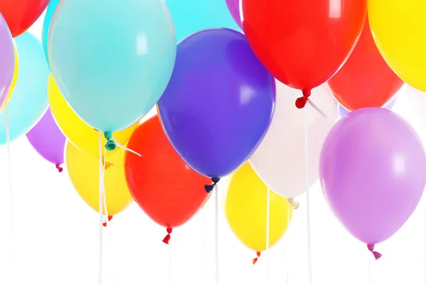 Kleurrijke verjaardagsballons — Stockfoto