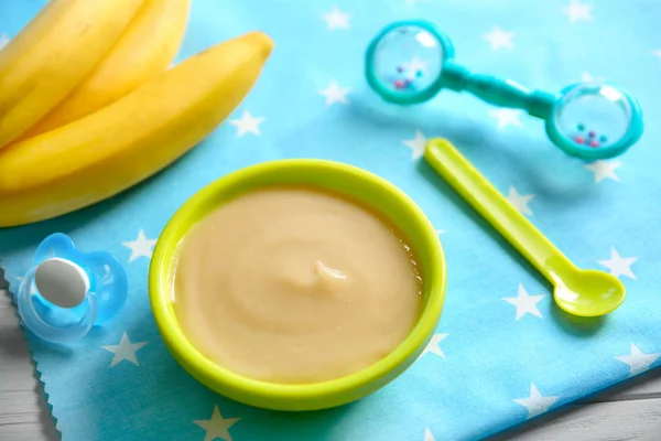 Alimentos saudáveis para bebés — Fotografia de Stock