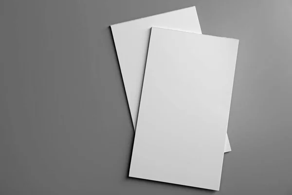 Blank white notebooks — Stock Photo, Image