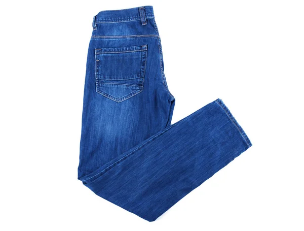 Jeans bleus gros plan — Photo