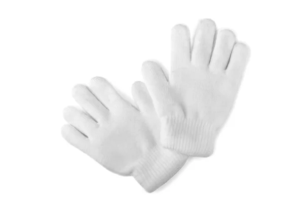 Warm gloves on white background — Stock Photo, Image