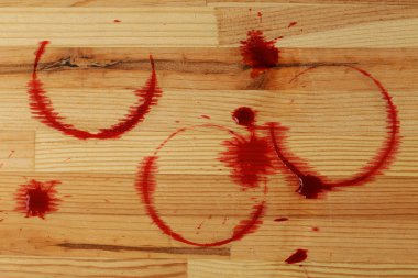 Red wine stains  clipart