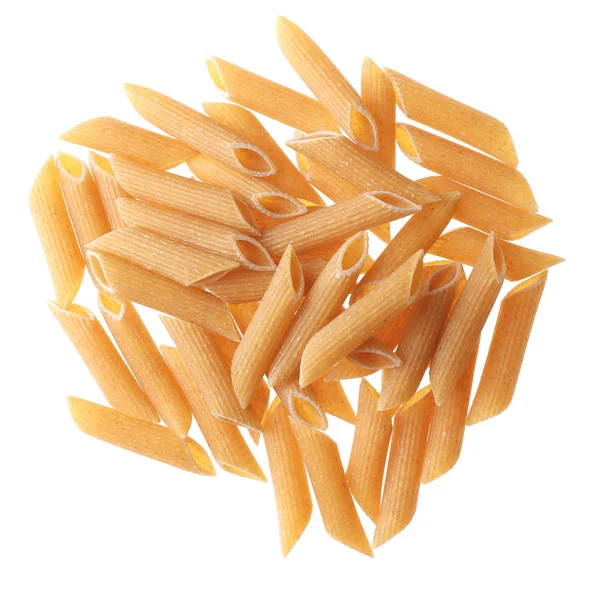 Pasta isolata su bianco — Foto Stock