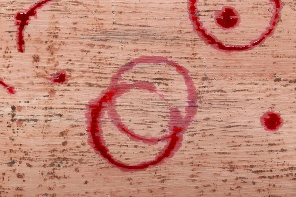 Red wine stains — Stock Photo, Image