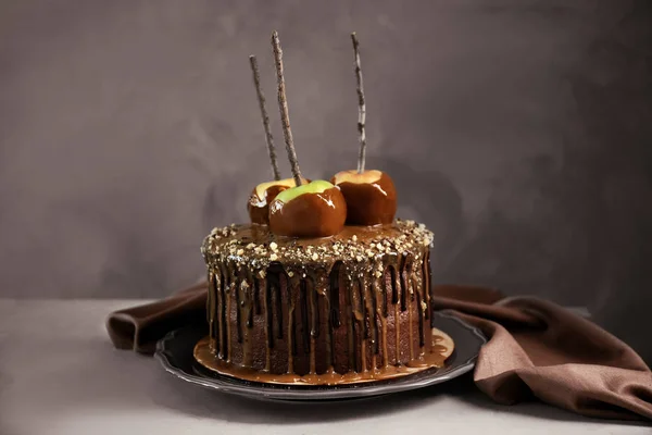 Gâteau au chocolat savoureux — Photo