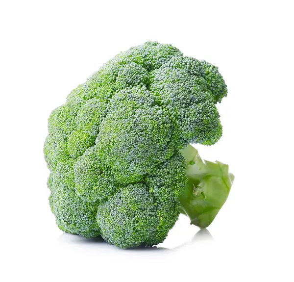 Um fecho de brócolis — Fotografia de Stock