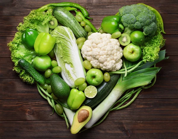 Стиглі зелені овочі — стокове фото