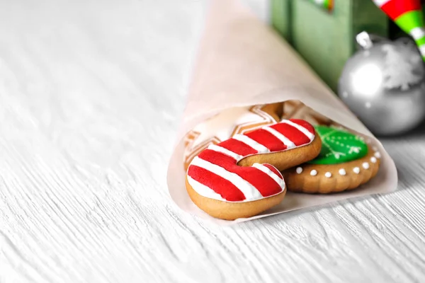 Lezzetli Noel kurabiyeleri — Stok fotoğraf