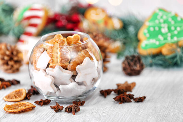 Вкусное рождественское печенье
