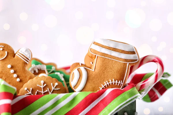 Smakelijke kerstkoekjes — Stockfoto