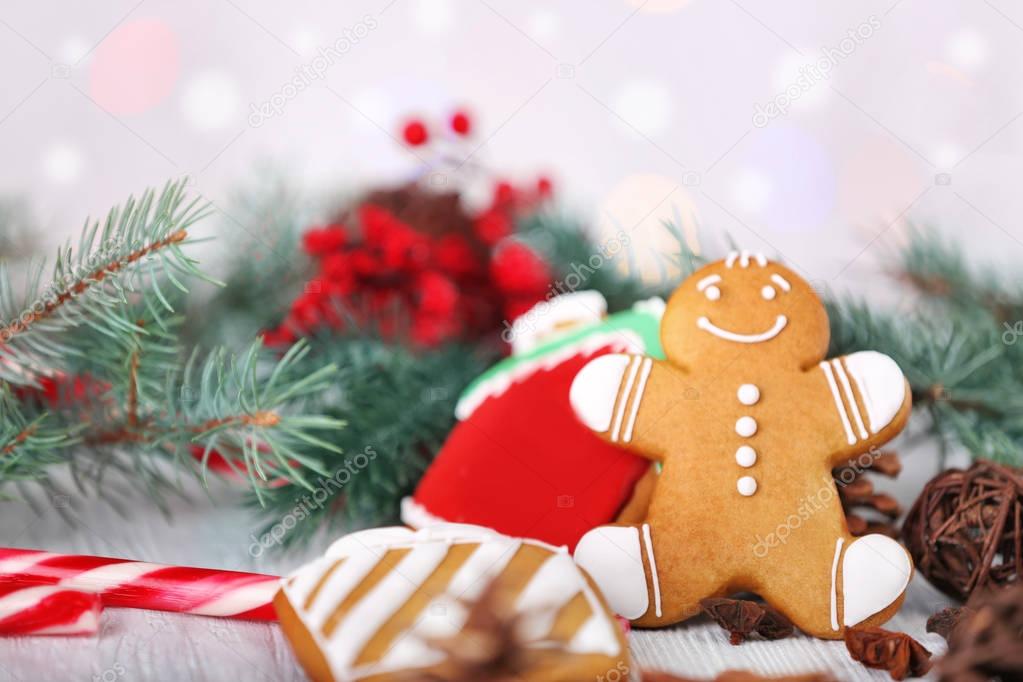  tasty cookies and Christmas decor