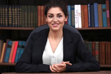 Başarılı bir iş kadını.