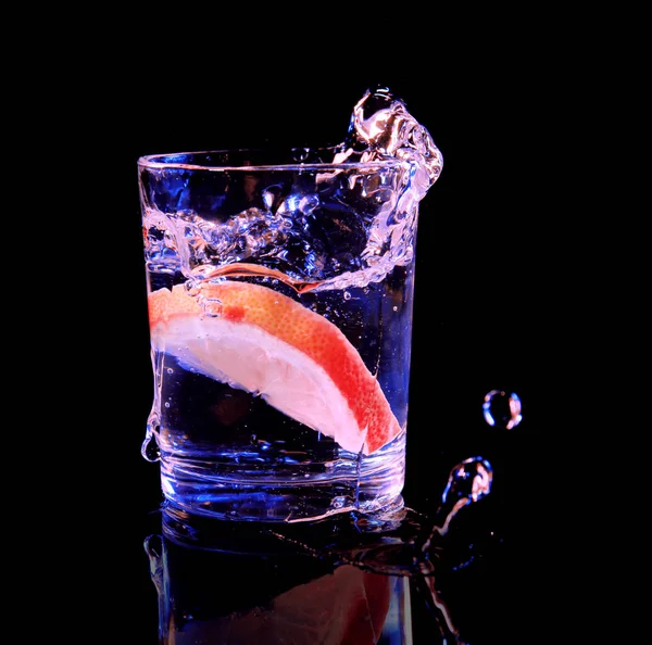 Colorful cocktail with splash — Stock Photo, Image