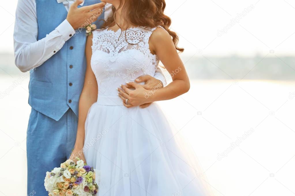 beautiful wedding couple