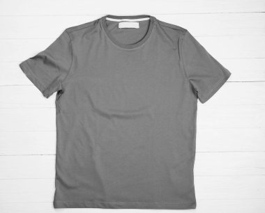 boş gri t-shirt