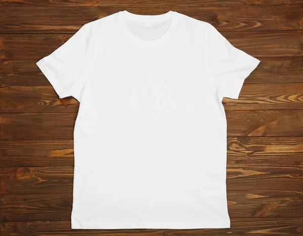 Camiseta blanca en blanco —  Fotos de Stock