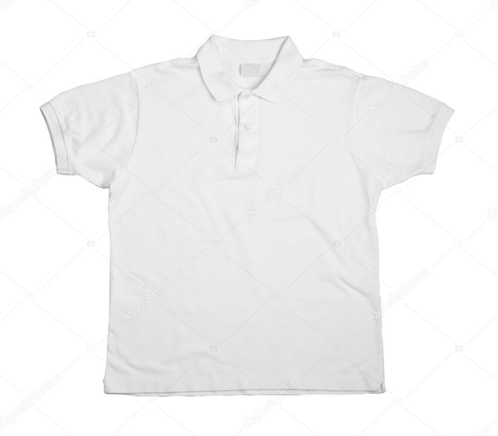 Blank light polo shirt 