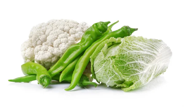 Vegetables on white background — Stock Photo, Image