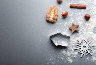 tanımlama bilgileri, un ve Noel dekor