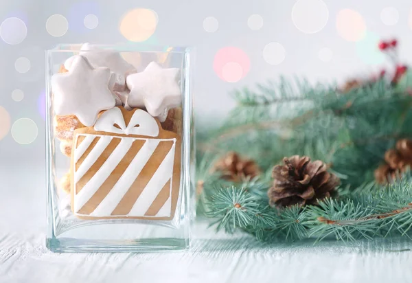 Smakelijke kerstkoekjes — Stockfoto