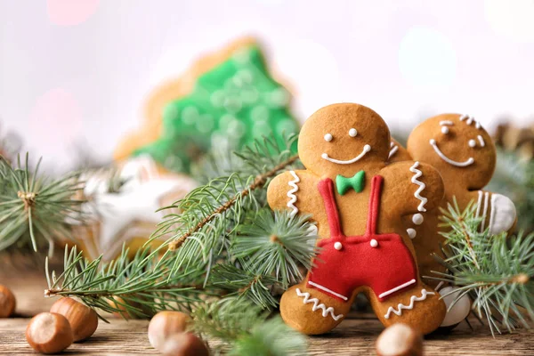 Composition of tasty Christmas cookies — Stock Photo, Image