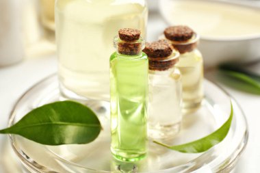 Çay ağacı yağı ile Spa kompozisyon