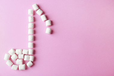 Hatmi yapılan Müzik Notası