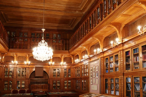 Antiga Biblioteca Nacional Interior — Fotografia de Stock