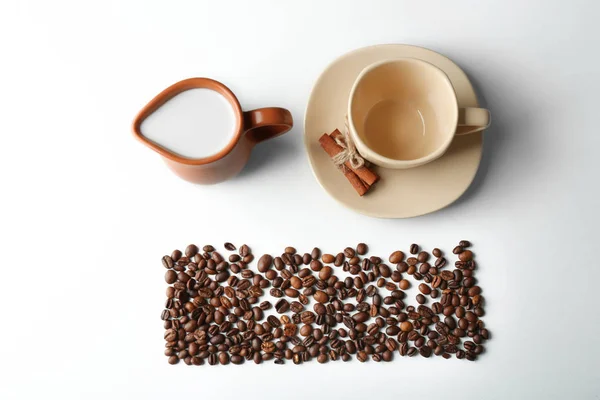 Hal untuk menyiapkan kopi — Stok Foto