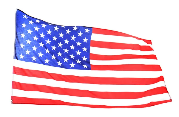 뻗 치고 미국 국기 — 스톡 사진