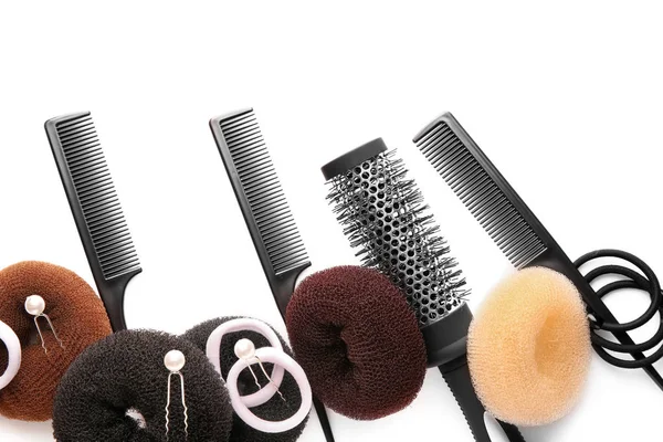 Pile of Accessories for hairstyle — Stock Photo, Image