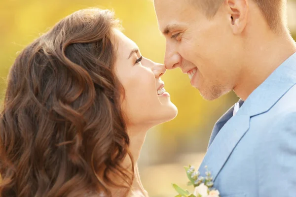 Hermosa pareja de boda — Foto de Stock