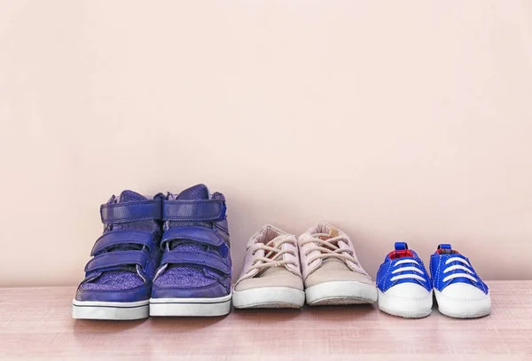 Different baby shoes — Stock Photo, Image