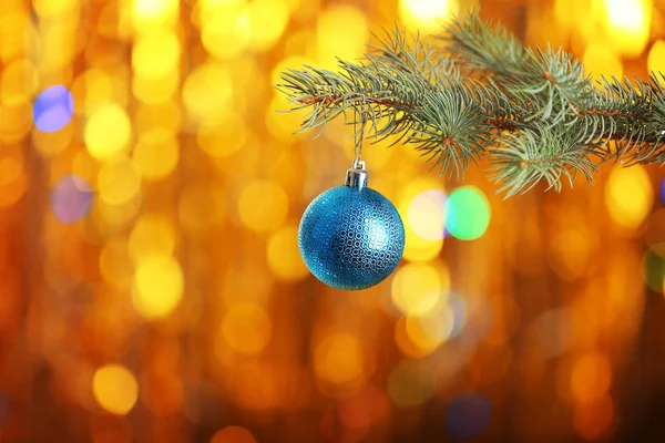 モミの木のクリスマスボール — ストック写真