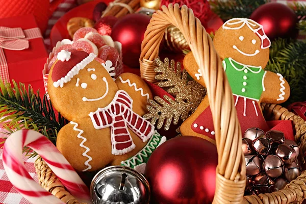 Leckere Weihnachtsplätzchen — Stockfoto