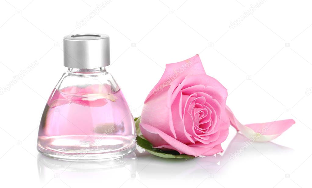 Essential oil with rose
