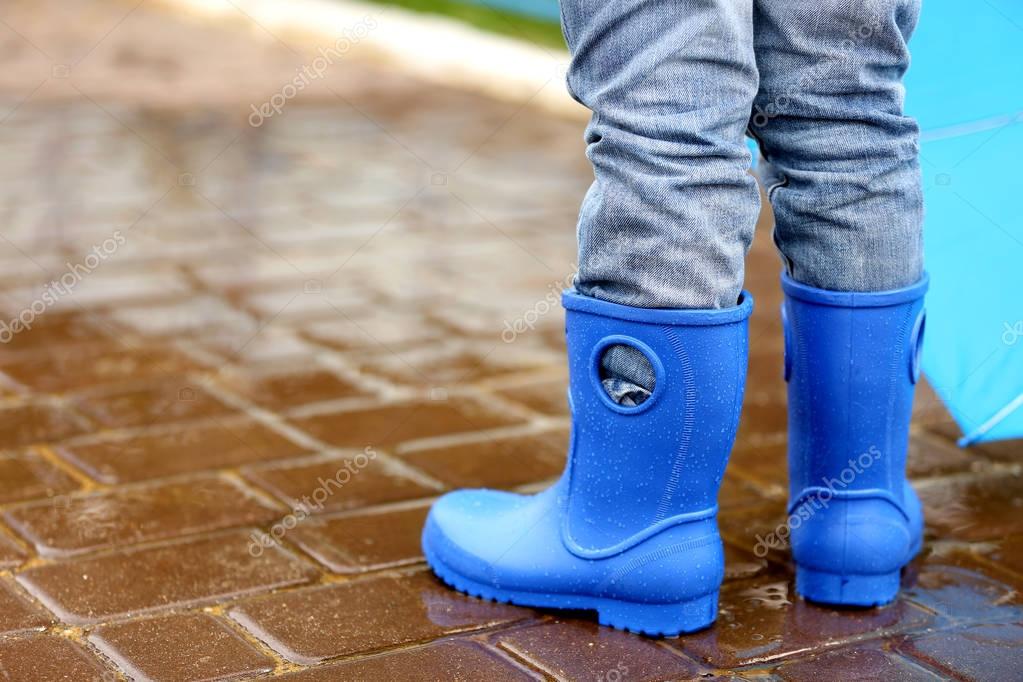 blue gumboots
