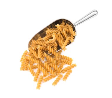 Metal kaşık makarna