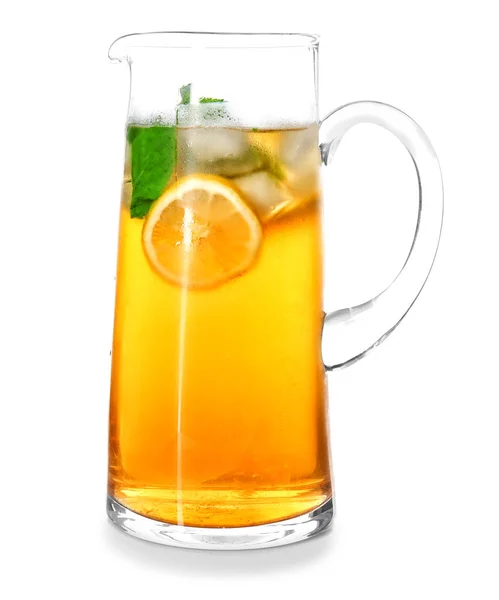 Tè freddo con limone — Foto Stock