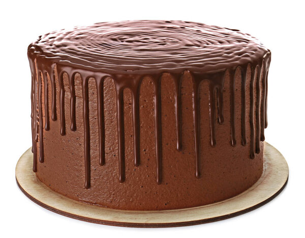 Tasty chocolate cake 