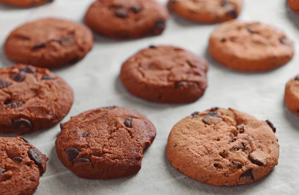 Biscoitos acabados de fazer — Fotografia de Stock