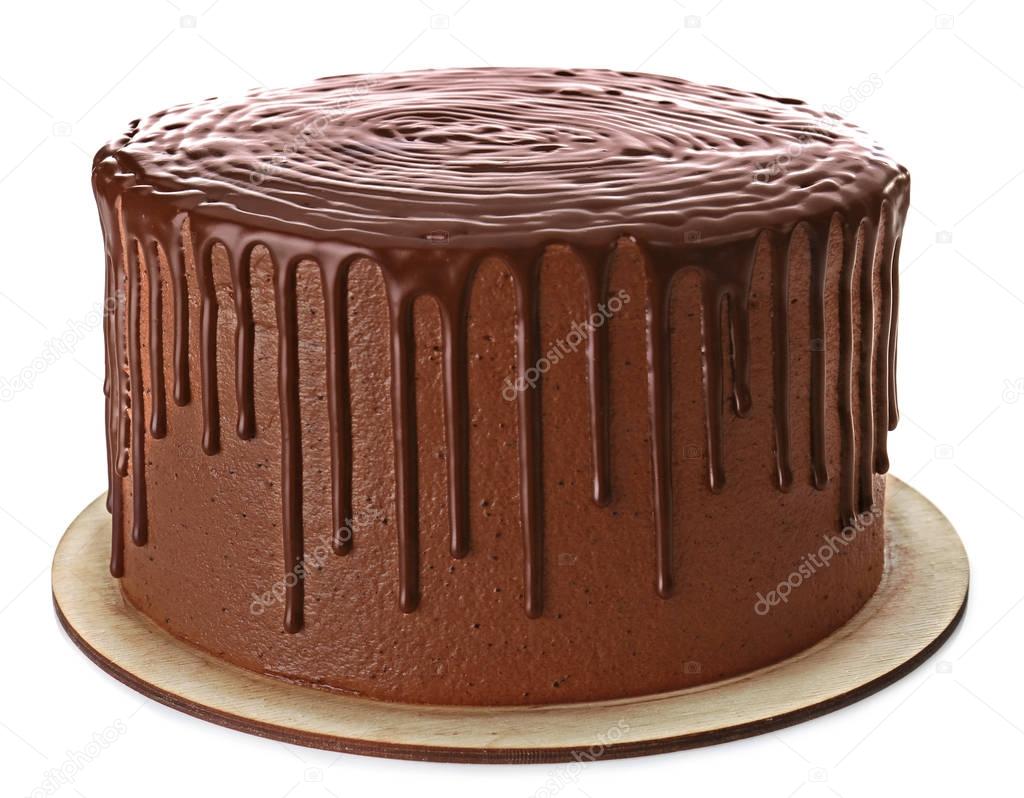 Tasty chocolate cake 