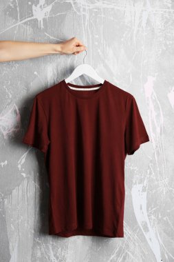 grunge duvara vinous t-shirt