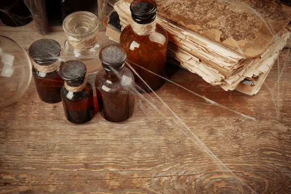 Bouteilles en verre vintage Photos De Stock Libres De Droits